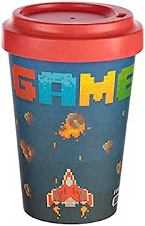 Picture of BAMB27/31-Reusable Eco Travel Mug-Game Over, - UNICORN